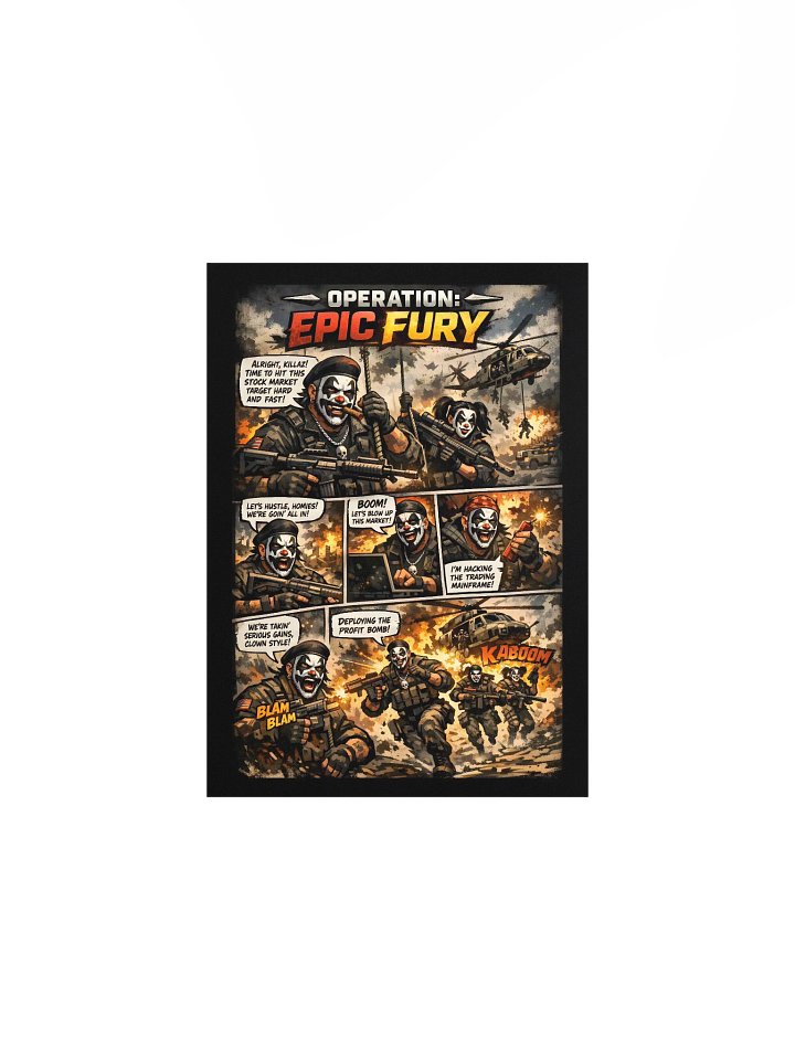 💥 Operation: Epic Fury – 5x7 Matte Poster product image (1)