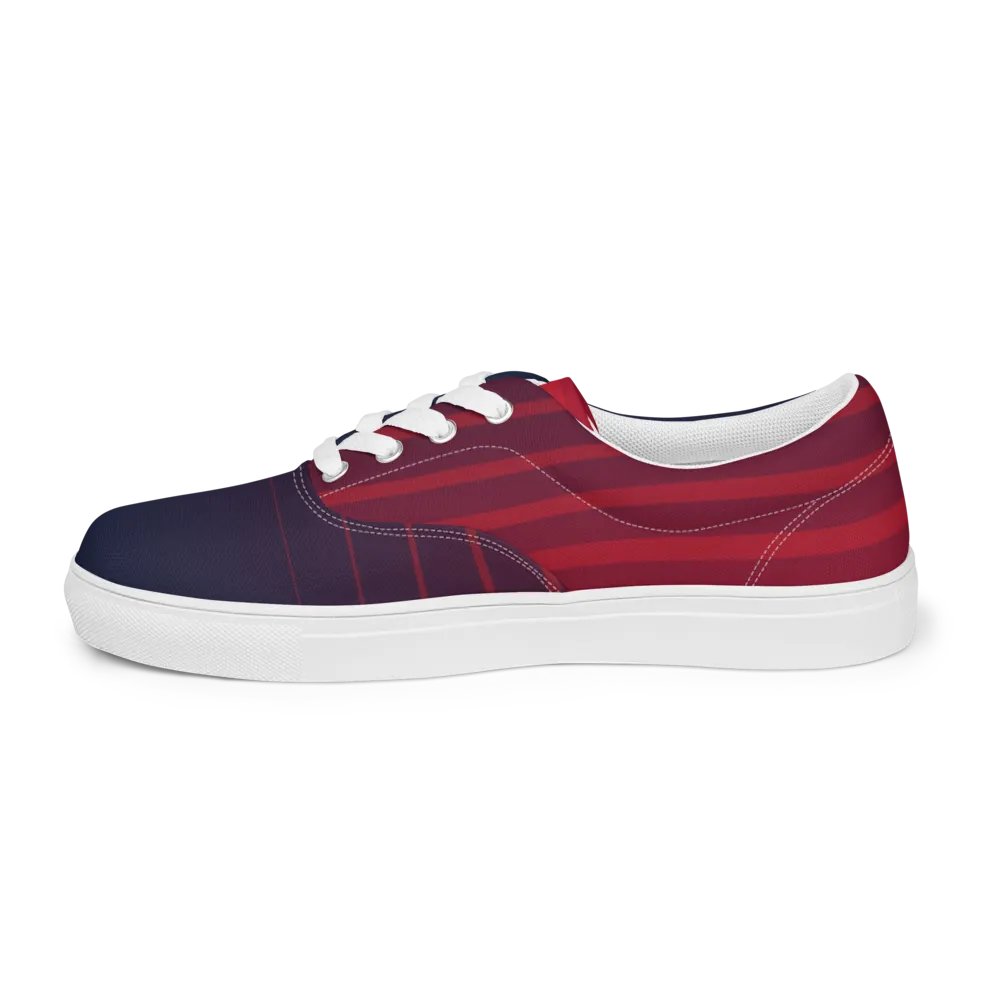 Blue & red Men's Canvas Shoes product image (12)