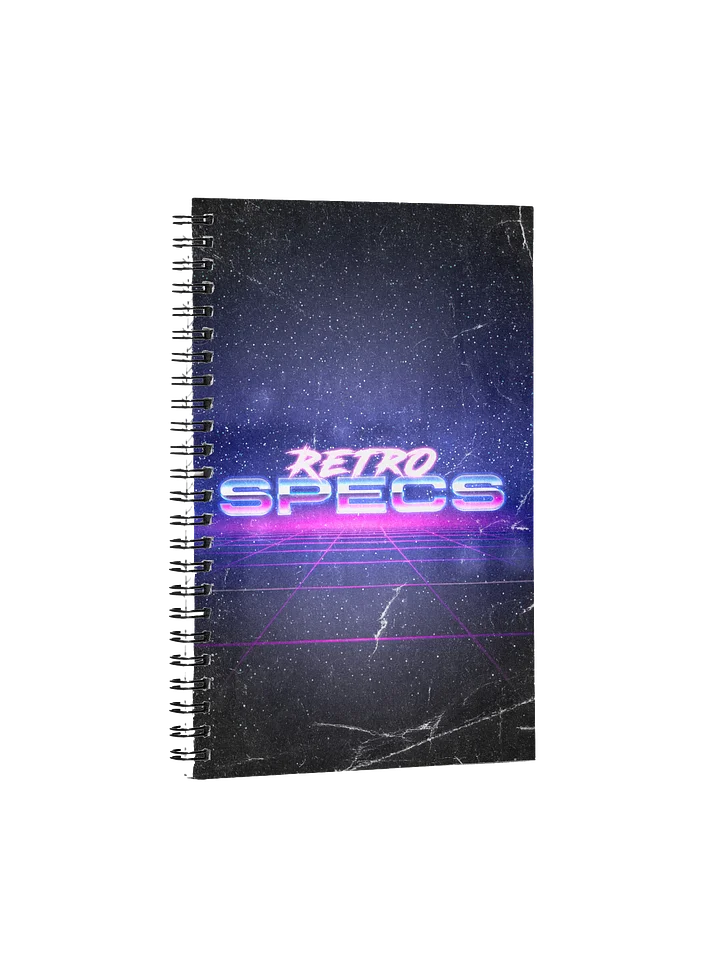 RETRO SPECS: 80s Themed Notebook product image (1)