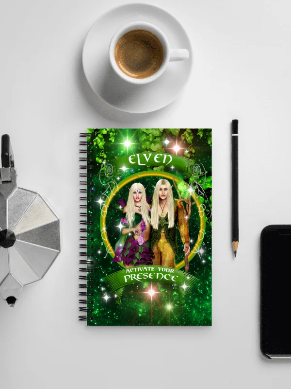 Elven Activate Your Presence Spiral Notebook product image (4)