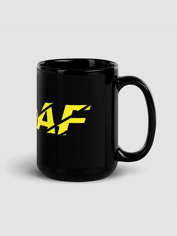 AuDHDAF Black 15 oz Glossy Mug product image (2)