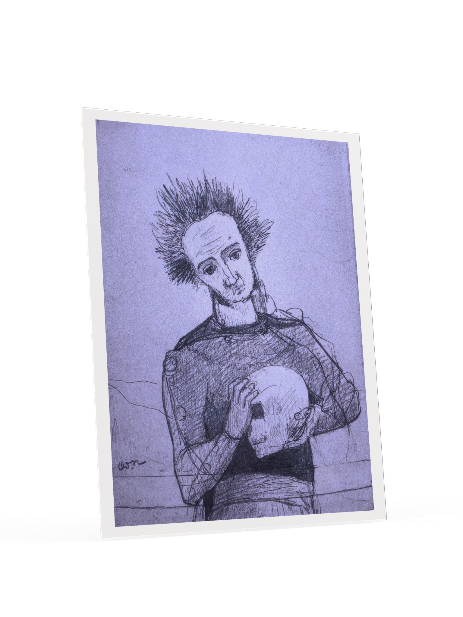 Odilon Redon - Hamlet - Art Print Poster product image (2)