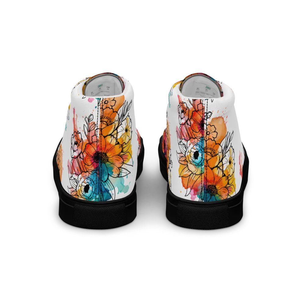 Ink Splash Bouquet High Tops product image (9)