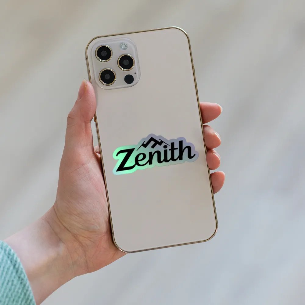 Exclusive Zenith Holographic Sticker | Premium Kiss-Cut Vinyl | Perfect for Laptops, Cars & More product image (7)