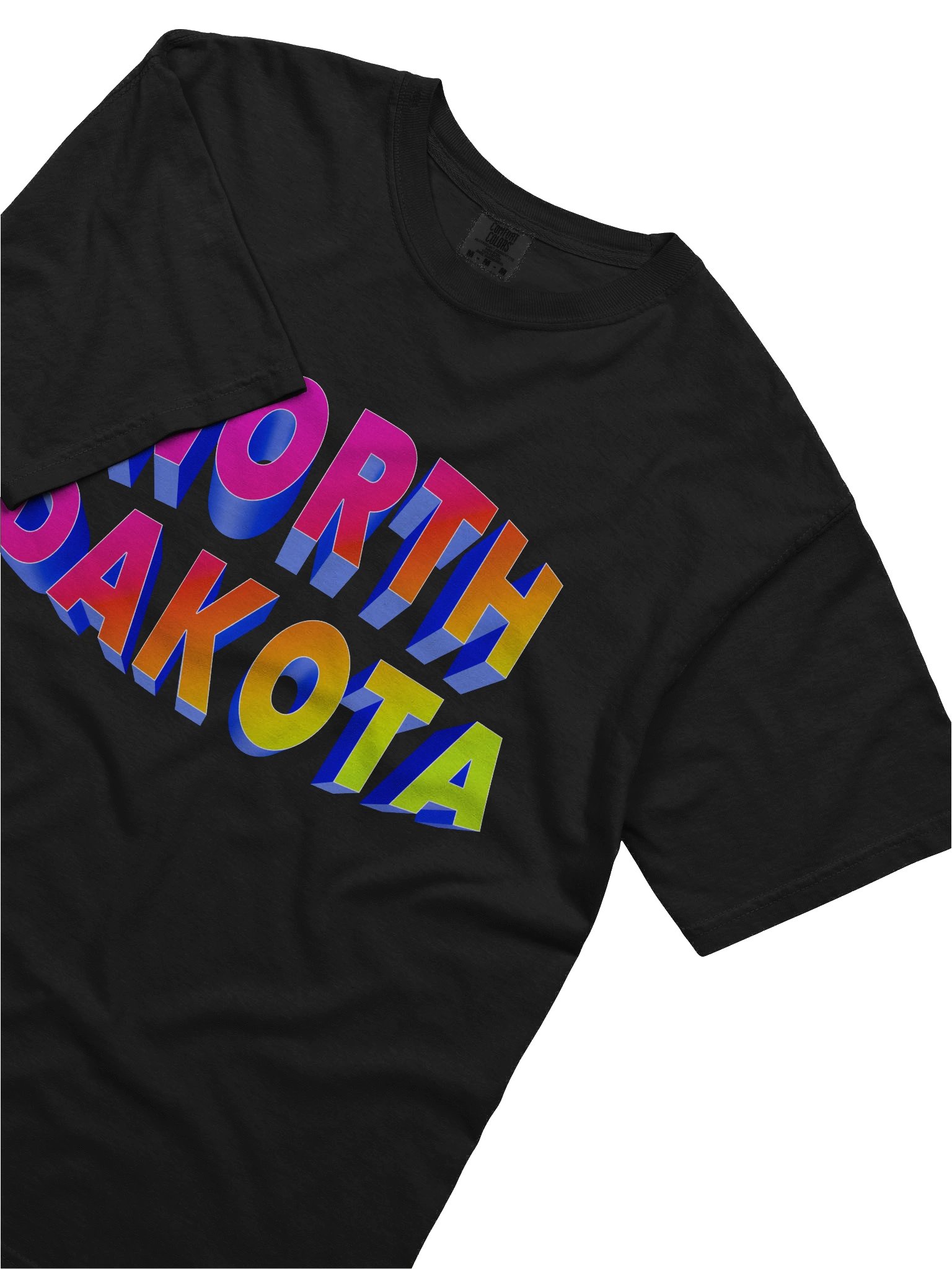NORTH DAKOTA 3D Gradient Pop Tee product image (5)