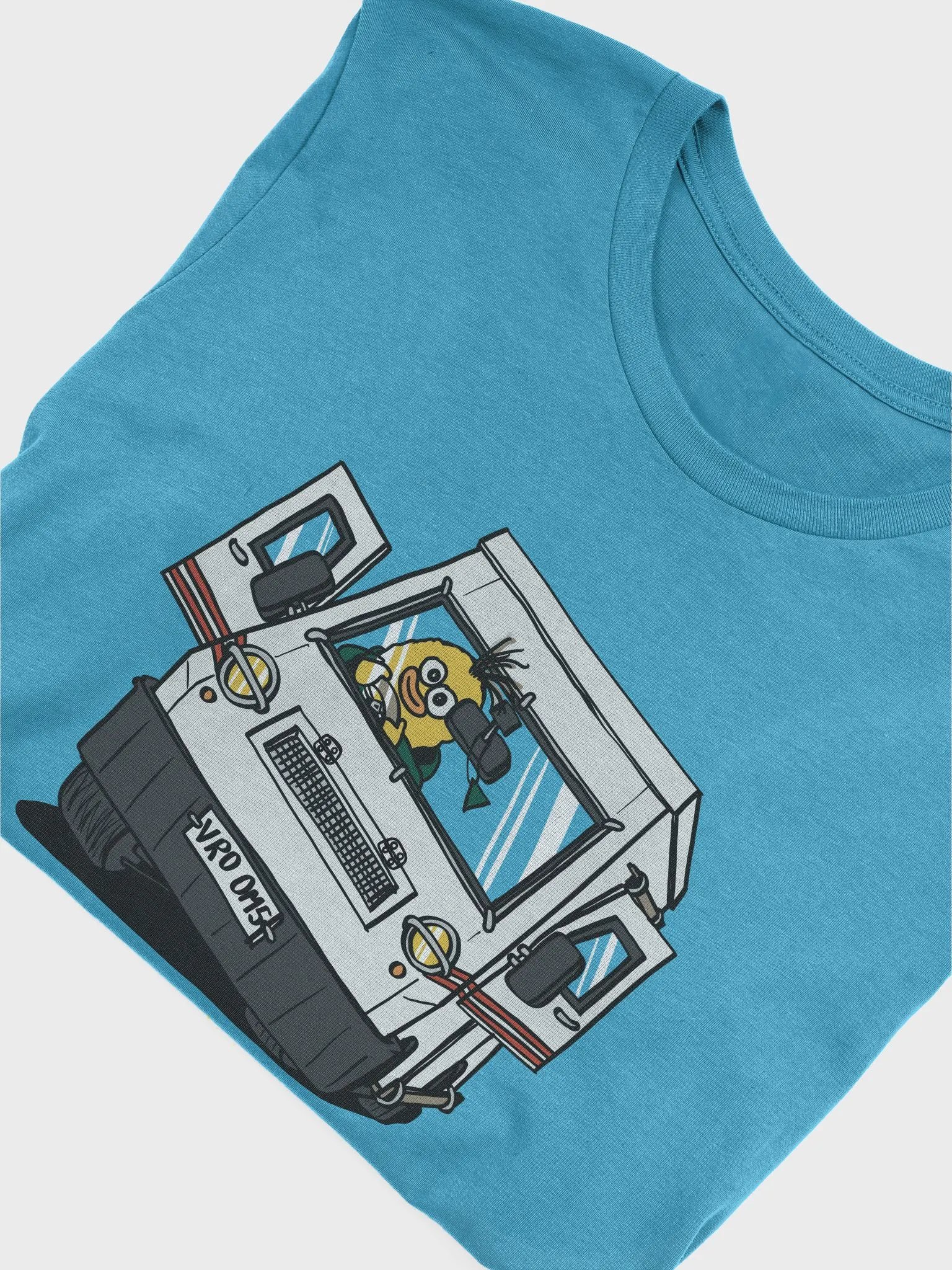 Wheelie Yellow Driving unisex T-shirt! (front print only!) product image (9)