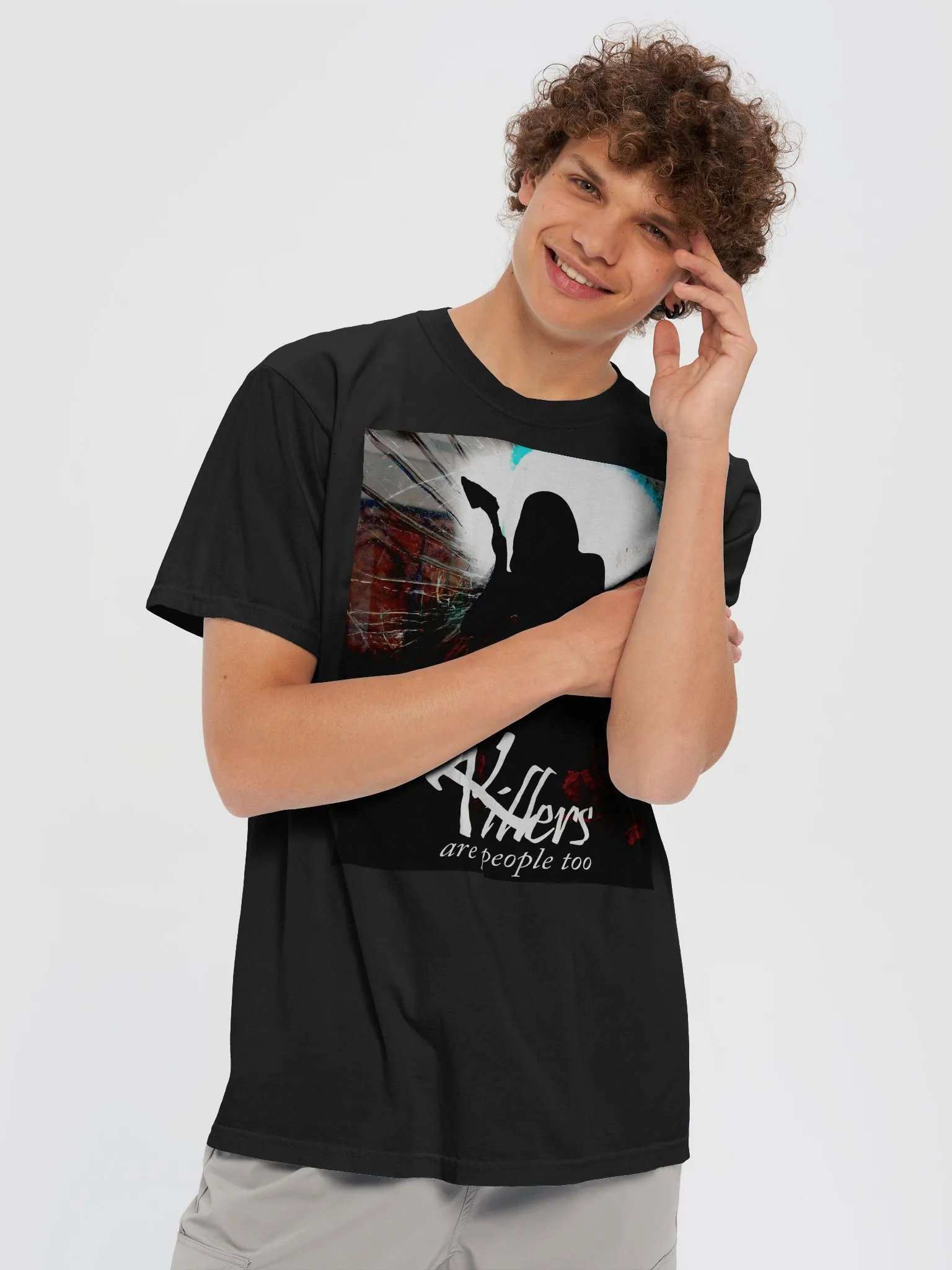 Killers are People too- | Comfort Colors Garment-Dyed Heavyweight T-Shirt by Comfort Colors product image (3)