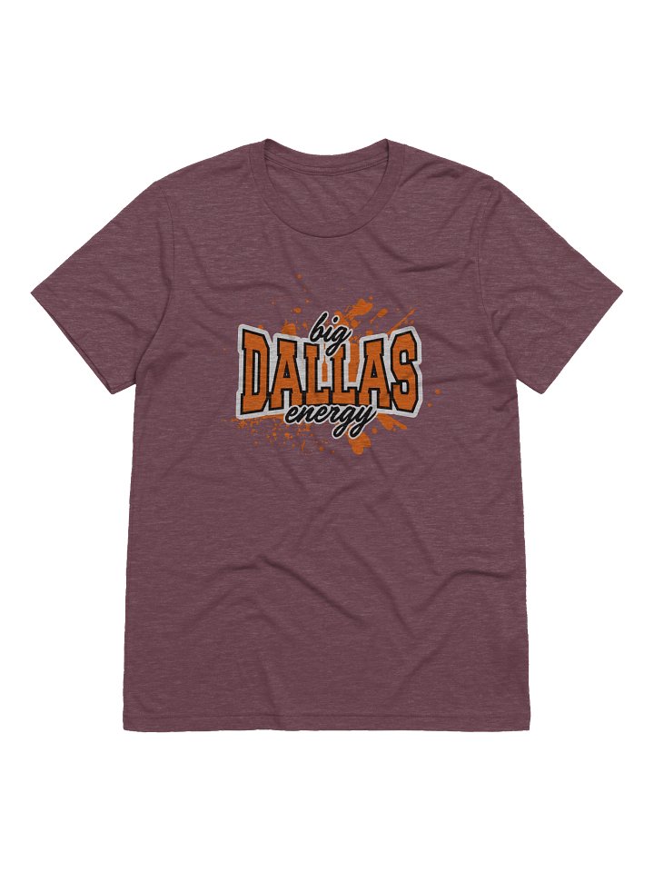 Big Dallas Energy Splash Bella + Canvas Soft Tee product image (1)