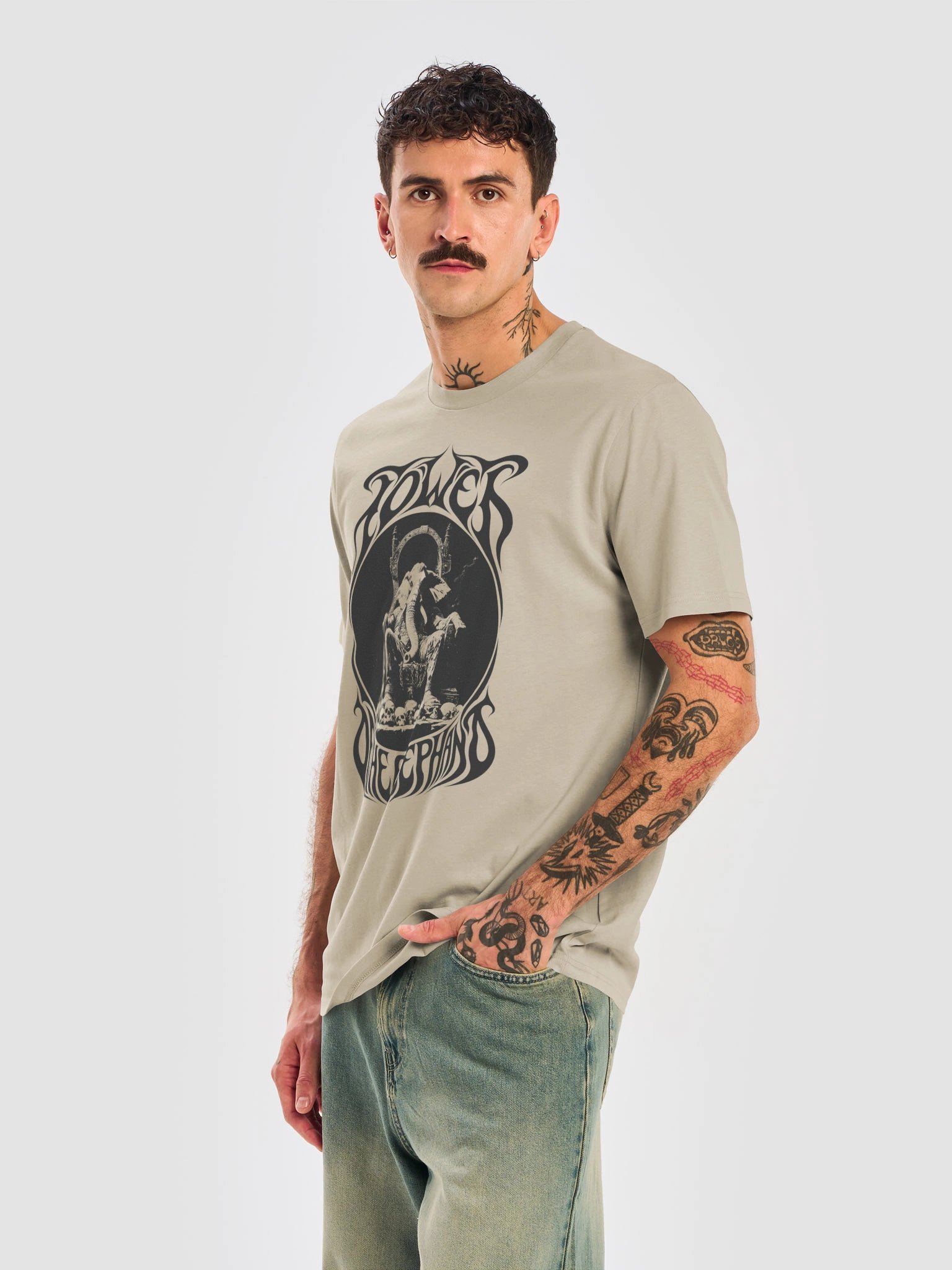 Tower of the Elephant - Conan Cimmerian, Robert E. Howard, barbarian , Yag-Kosha Logo T-Shirt product image (33)