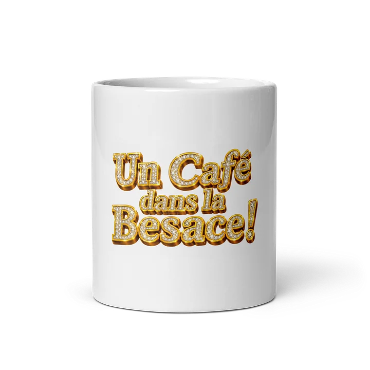 Mug Blanc « Un Café dans la besace ! » product image (1)