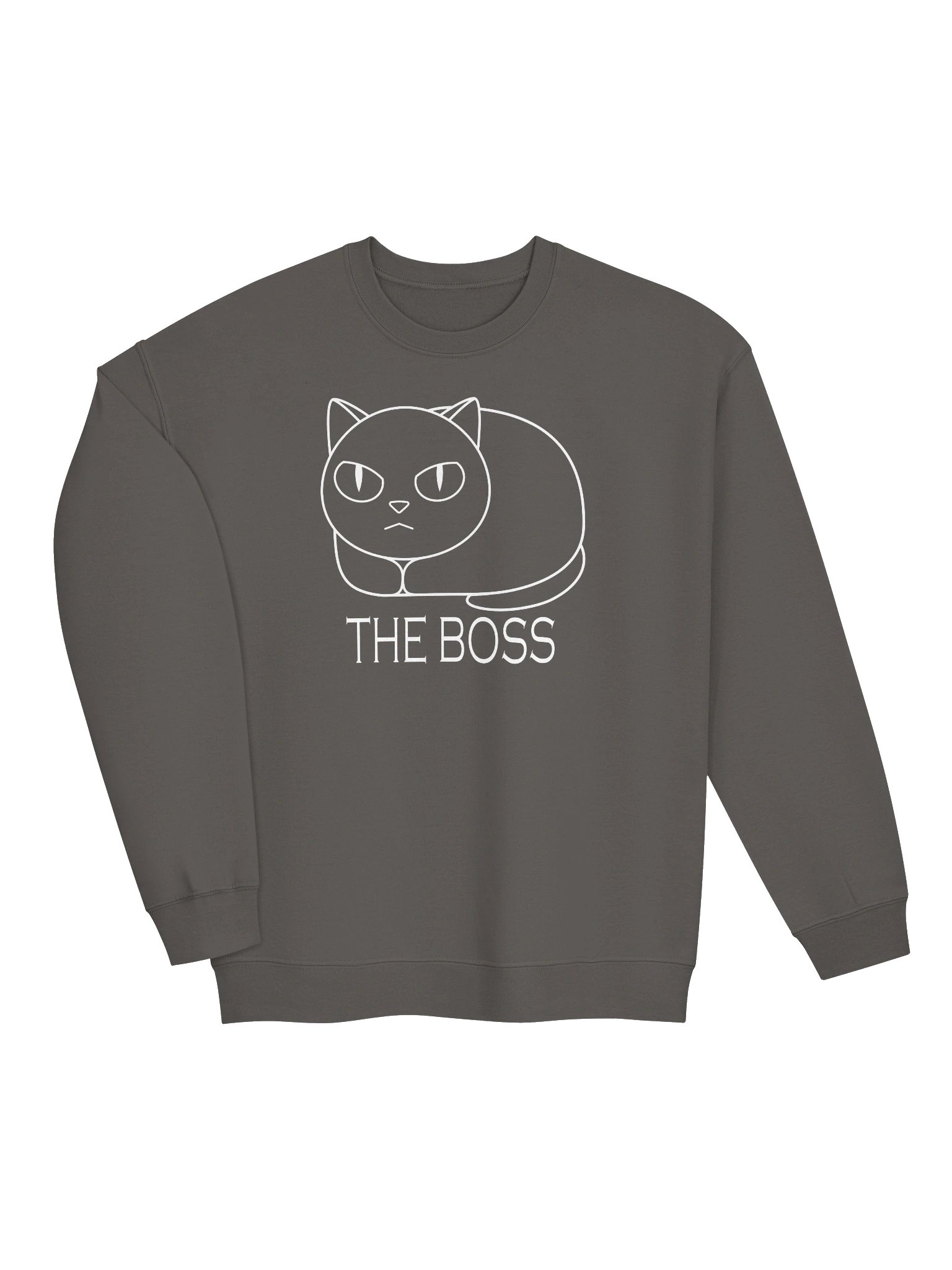 The Boss - Unisex Adult Midweight Crewneck Sweatshirt product image (2)