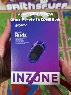 Unboxing the INZONE Buds in the new glass purple colourway! 💜  Use code SAITHSFUFF15 at Sony.co.uk for 15% off INZONE Buds! Valid until 11th June ✨  @Sony Europe #gifted #ad  #unboxing #purple #gaming 