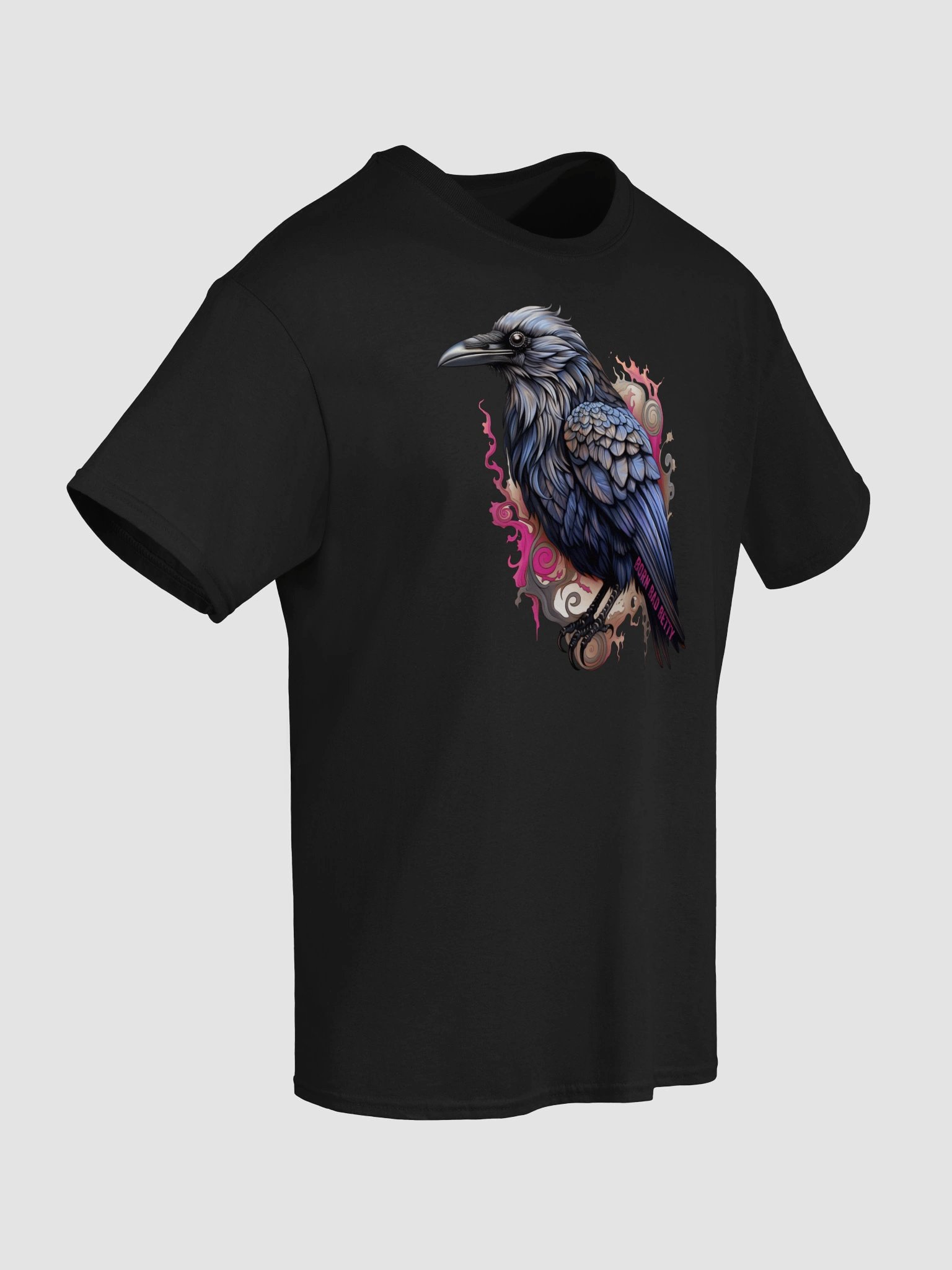 Raven Gothic Swirls T-Shirt product image (5)