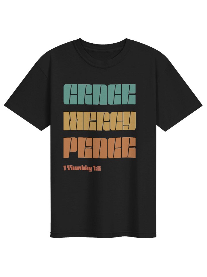 Grace Mercy Peace Christian Tee product image (1)