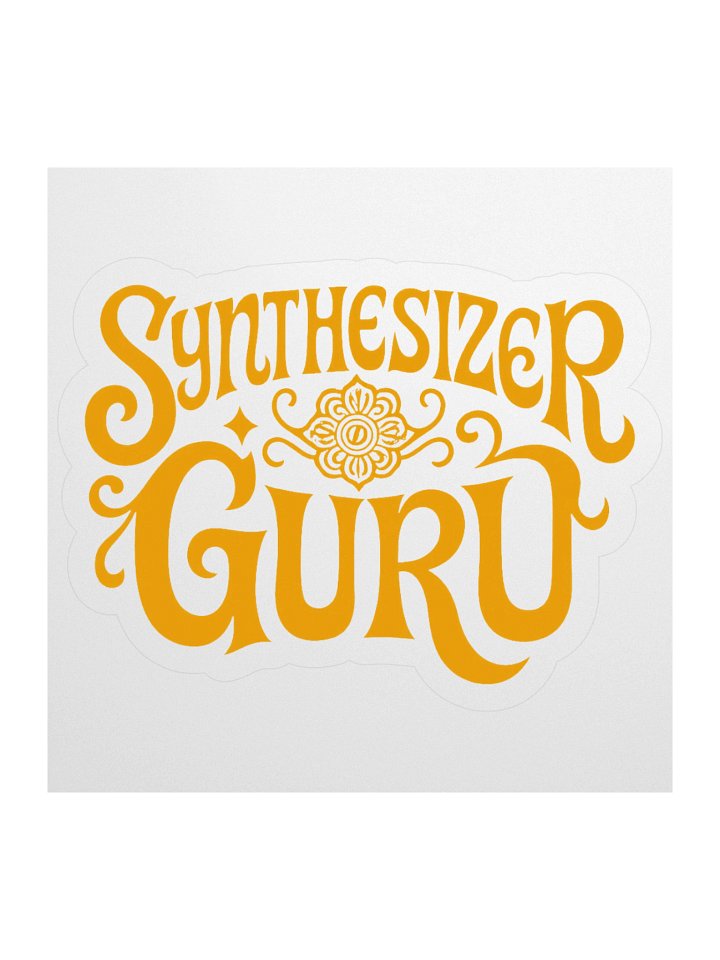 Synthesizer Guru Sticker product image (1)