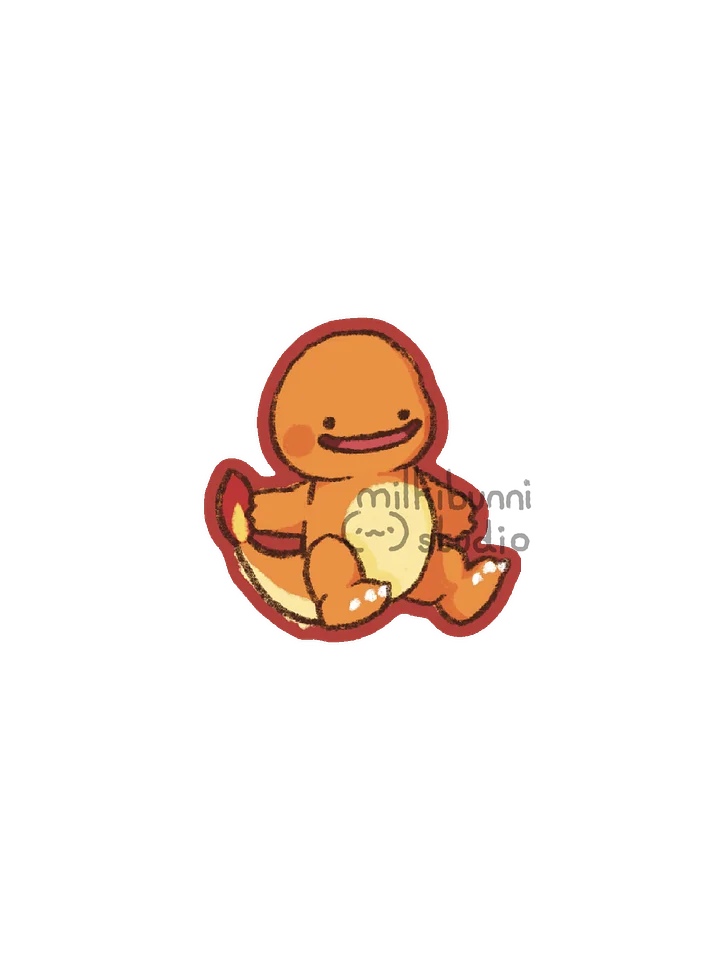 Charmander Pokopia Sticker product image (1)