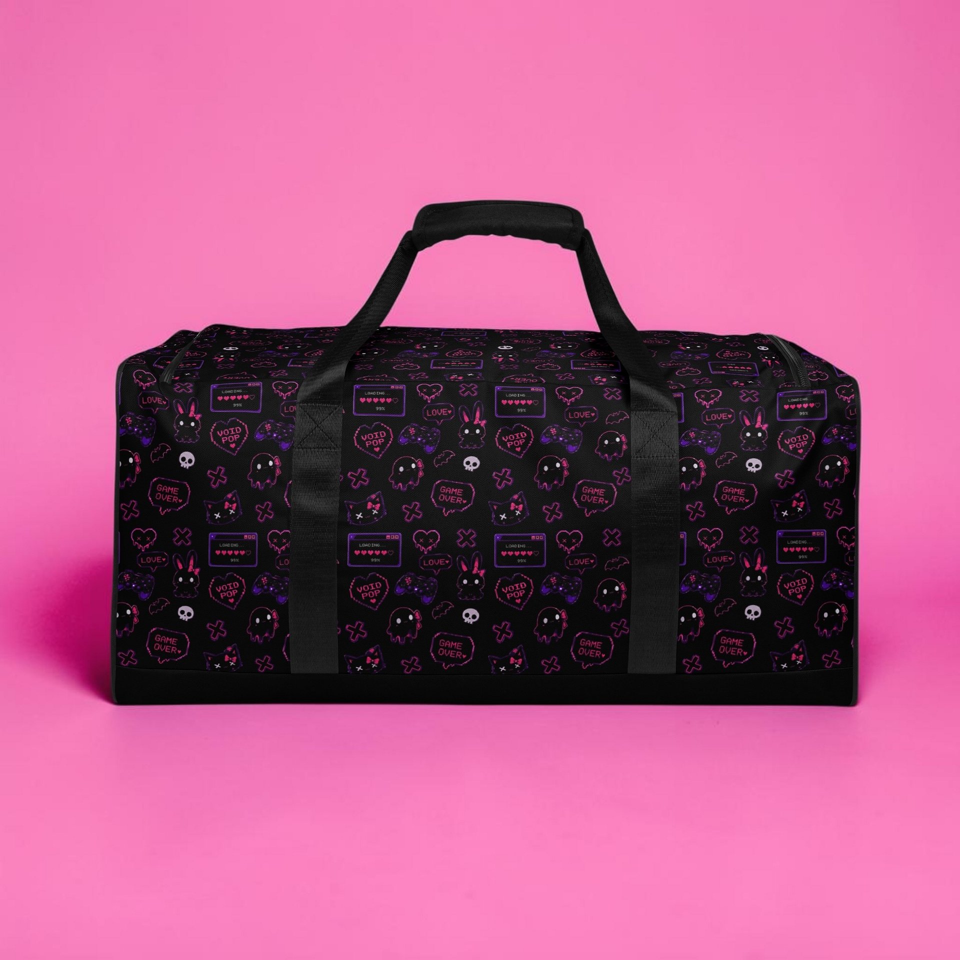 GAME OVER Duffle Bag product image (1)