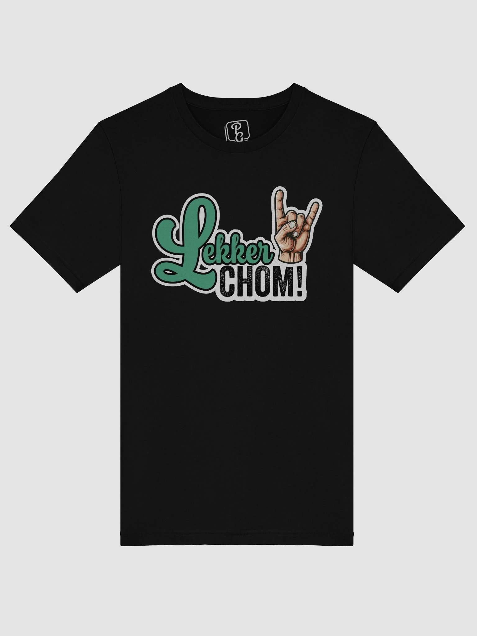 Lekker Chom! Afrikaans Gradient T-Shirt product image (5)