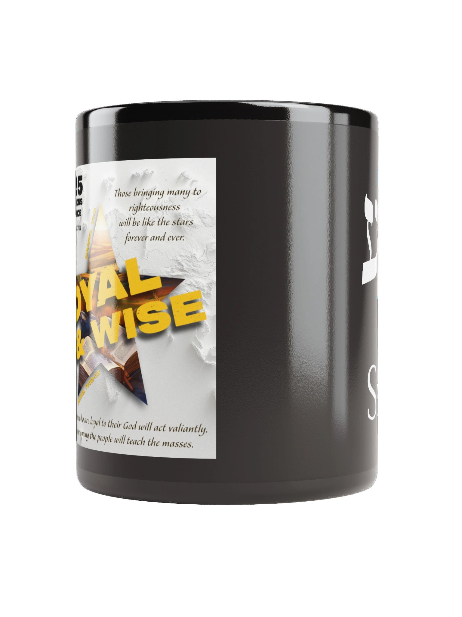 Loyal & Wise Black Mug product image (10)