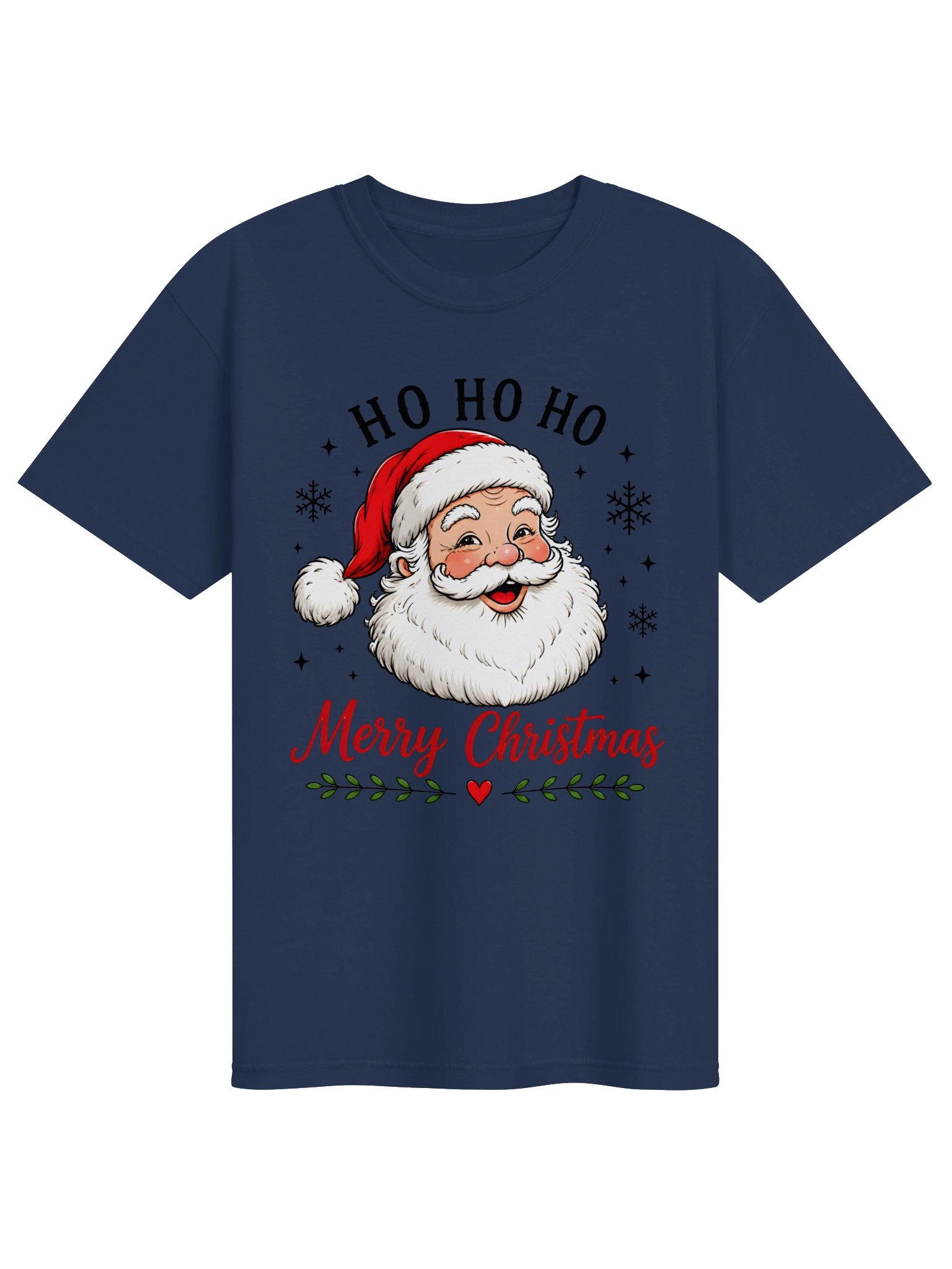 Santa Claus Merry Christmas T-shirt product image (2)