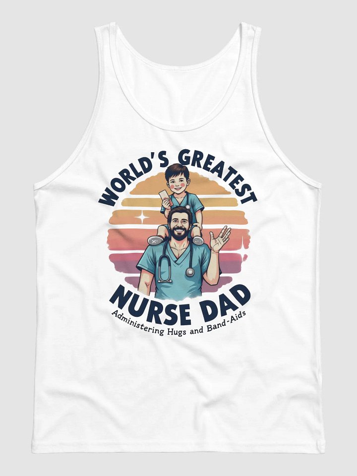World's Greatest Nurse Dad Tank product image (1)