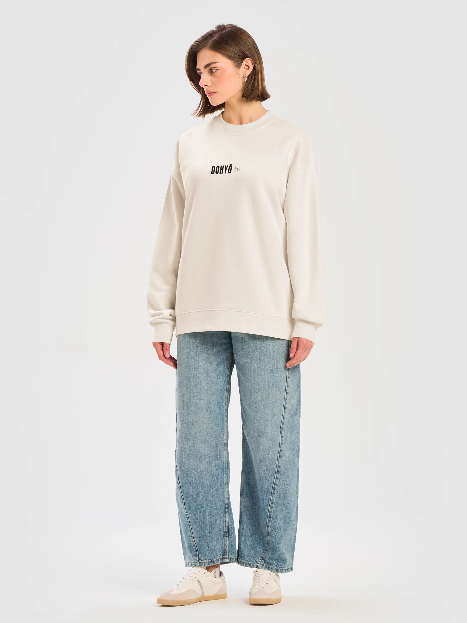 Tachiai Crewneck — Bone product image (7)