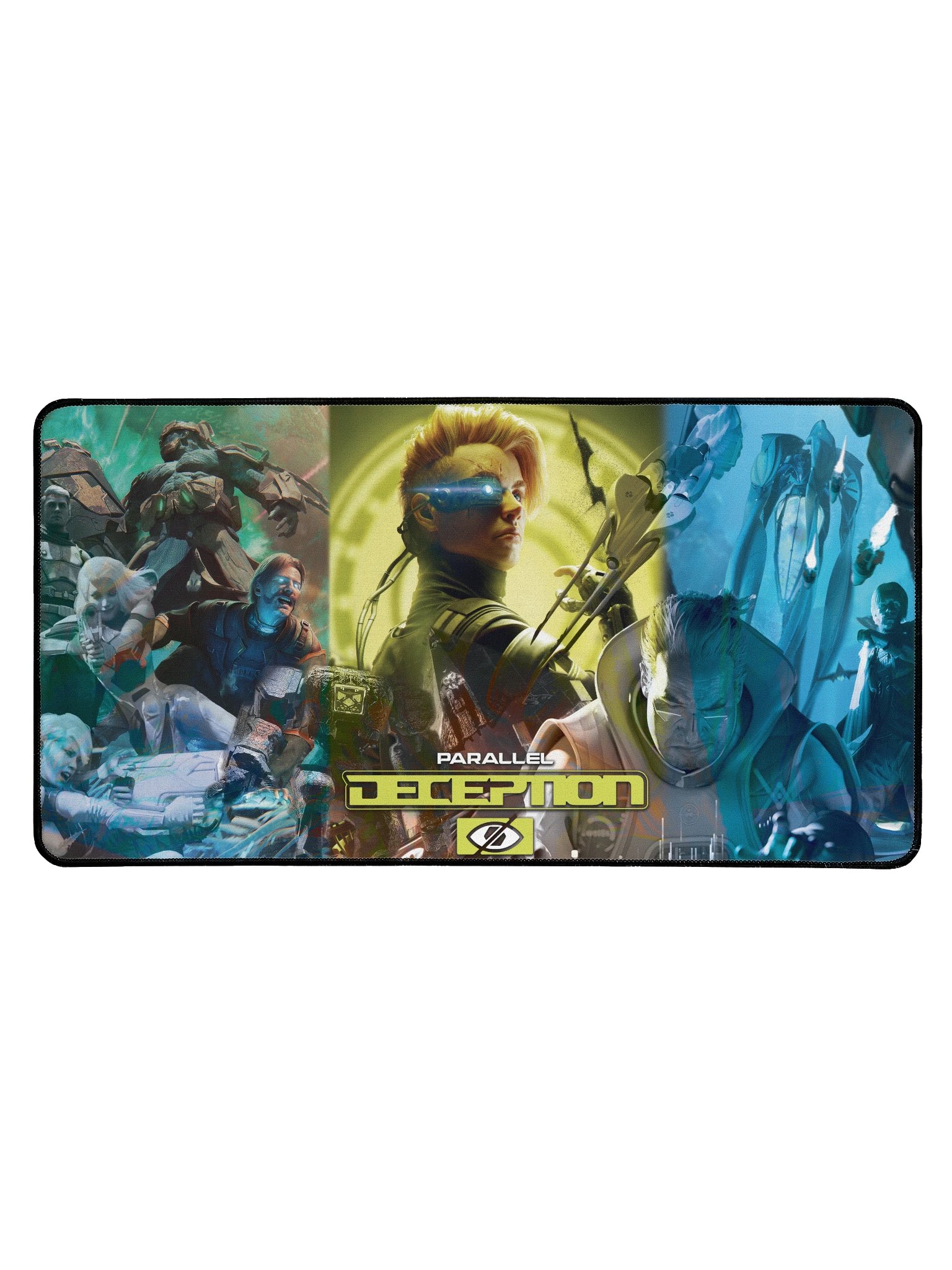 Parallel Deception Desk Mat product image (1)