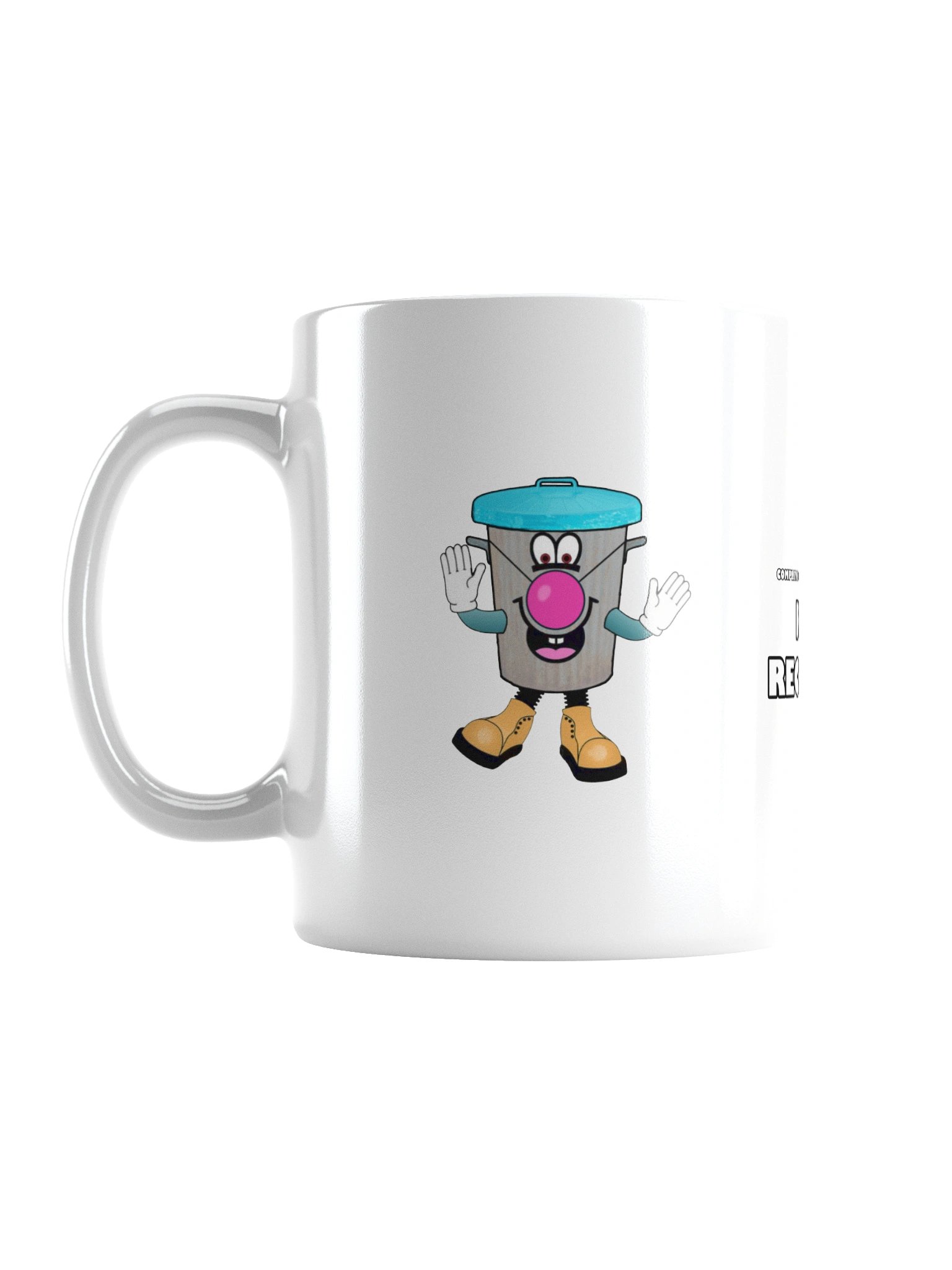 'Rusty Receptacle' Character Mug product image (1)
