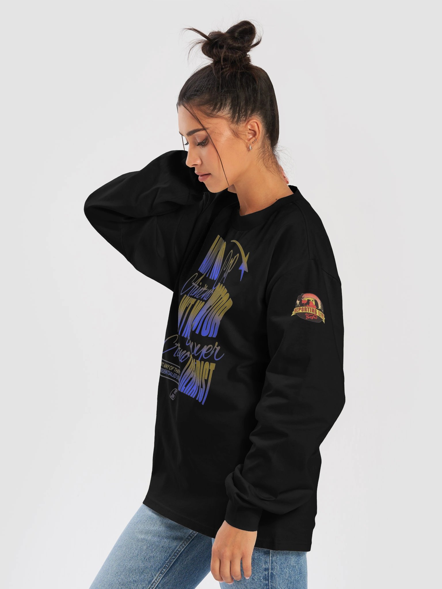 Ain’t No Credentials Sofa Squad Long Sleeve Tee product image (10)