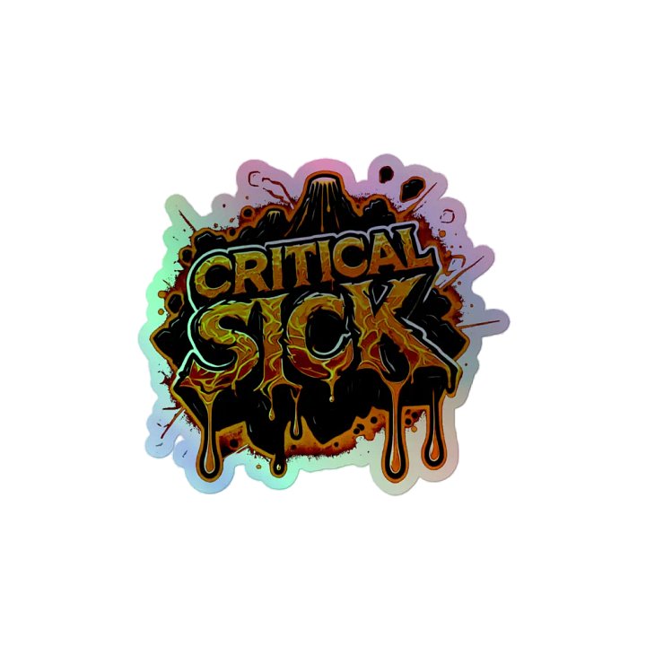 Sick Holographic Sticker product image (2)