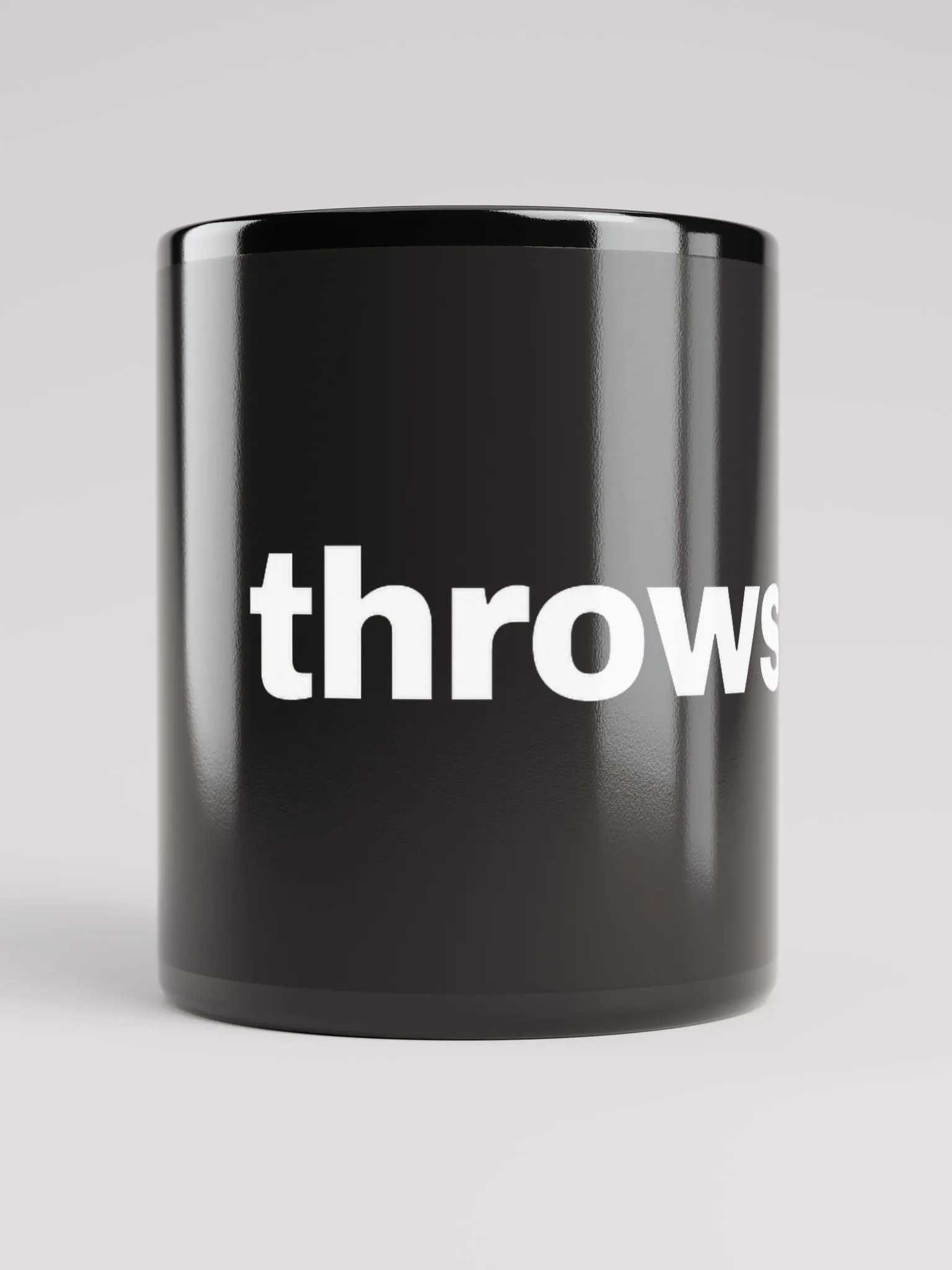 The "Throws" Mug product image (1)