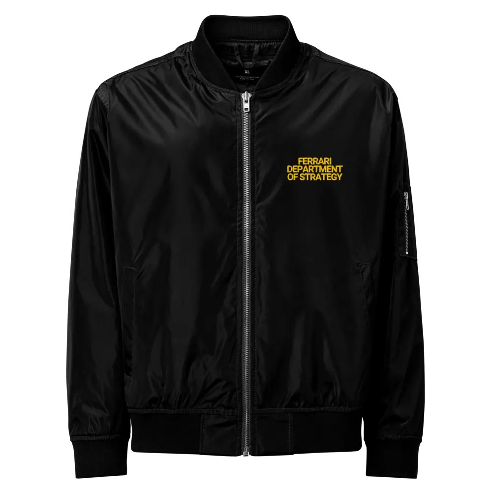 Ferrari department of strategy bomber - 100% recycled polyester product image (1)