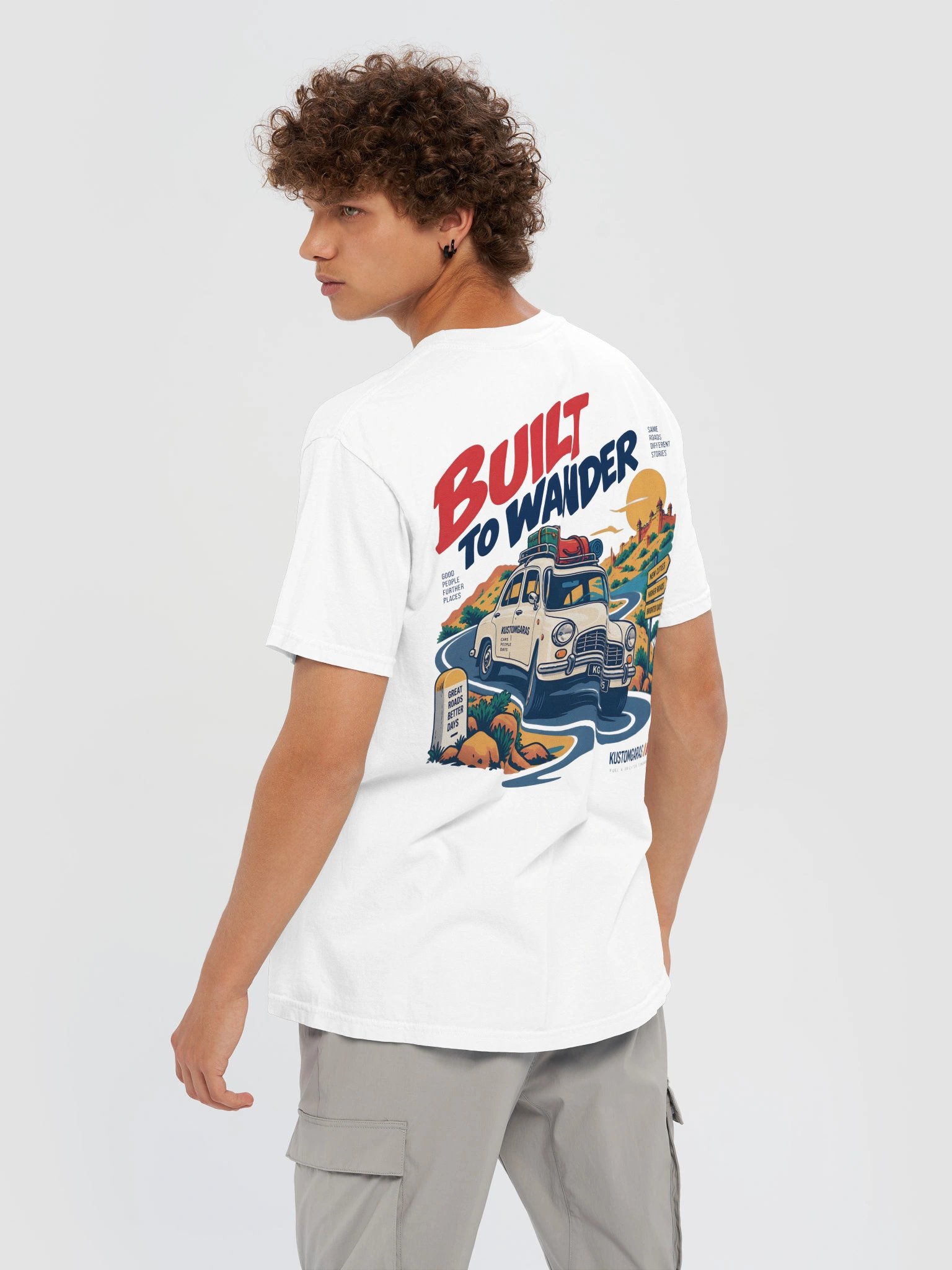Built to Wander Kustom Garas T-Shirt product image (4)