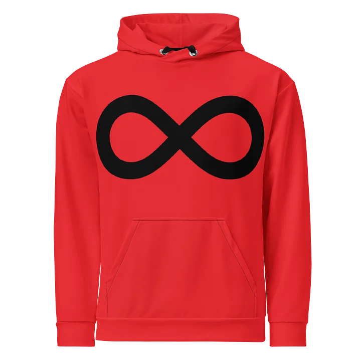 Infinity Creations Logo Hoodie (Red) product image (1)