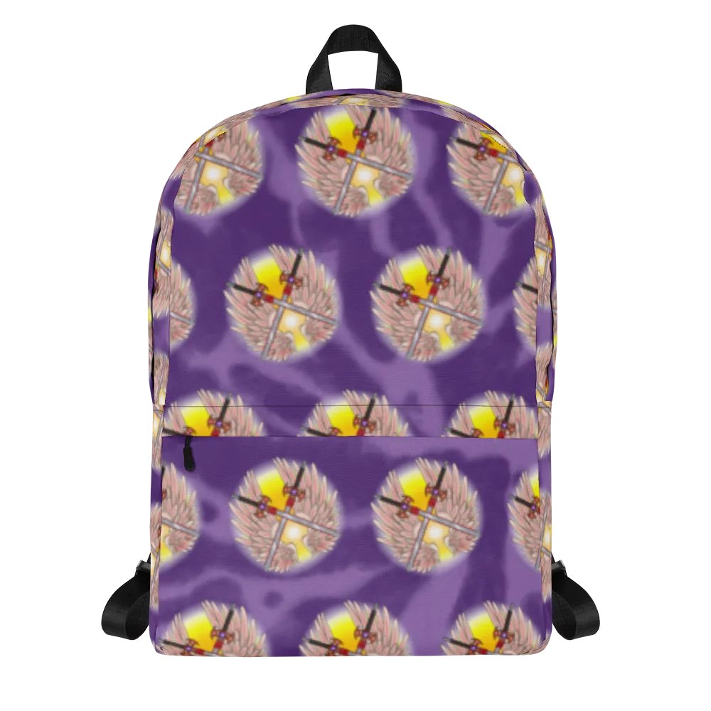 DreamWarrior Logo Pattern Backpack product image (5)