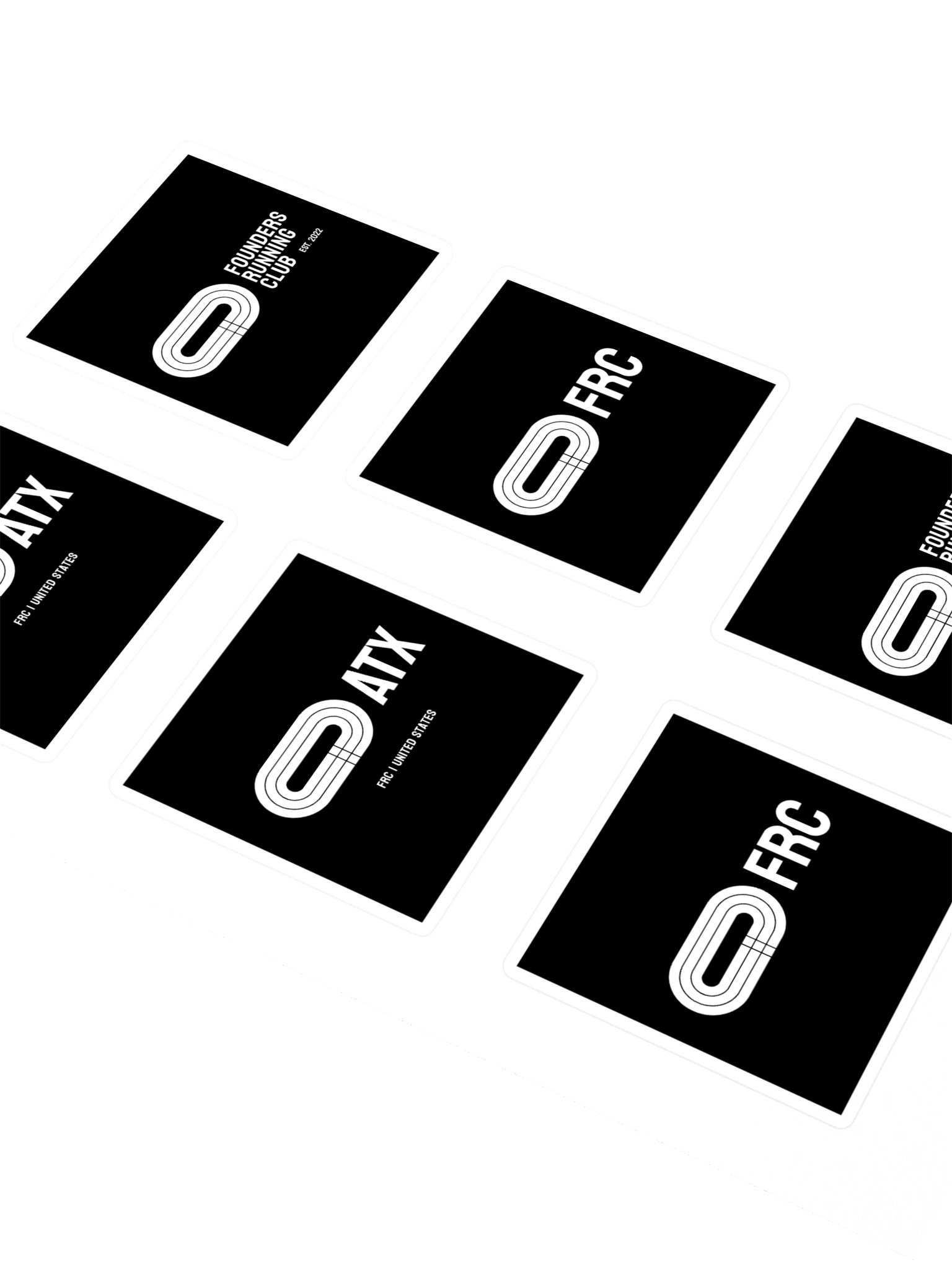 Founders Running Club - Austin - Stickers product image (2)