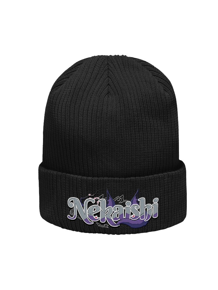 Organic Ribbed Beanie - Embroidered | Light Logo product image (1)