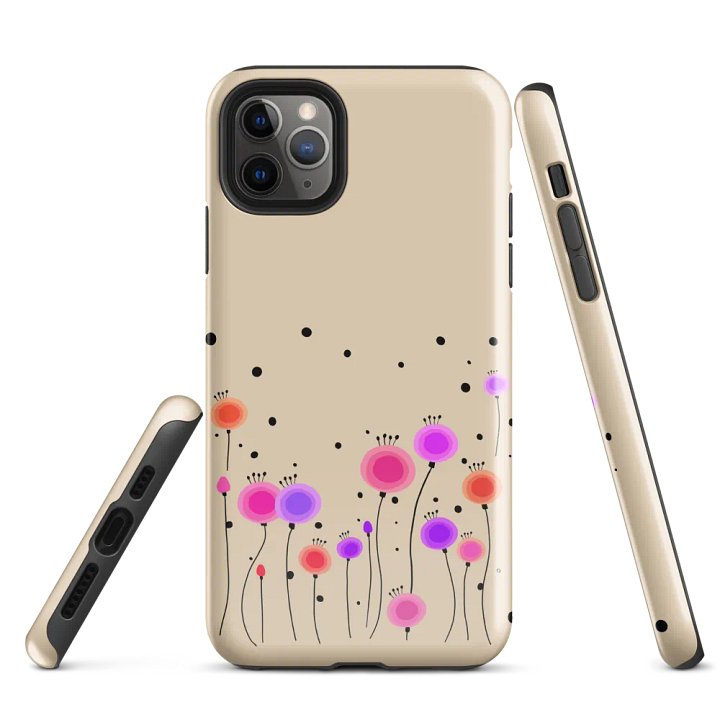 Floral Fusion iPhone® Tough Case product image (3)