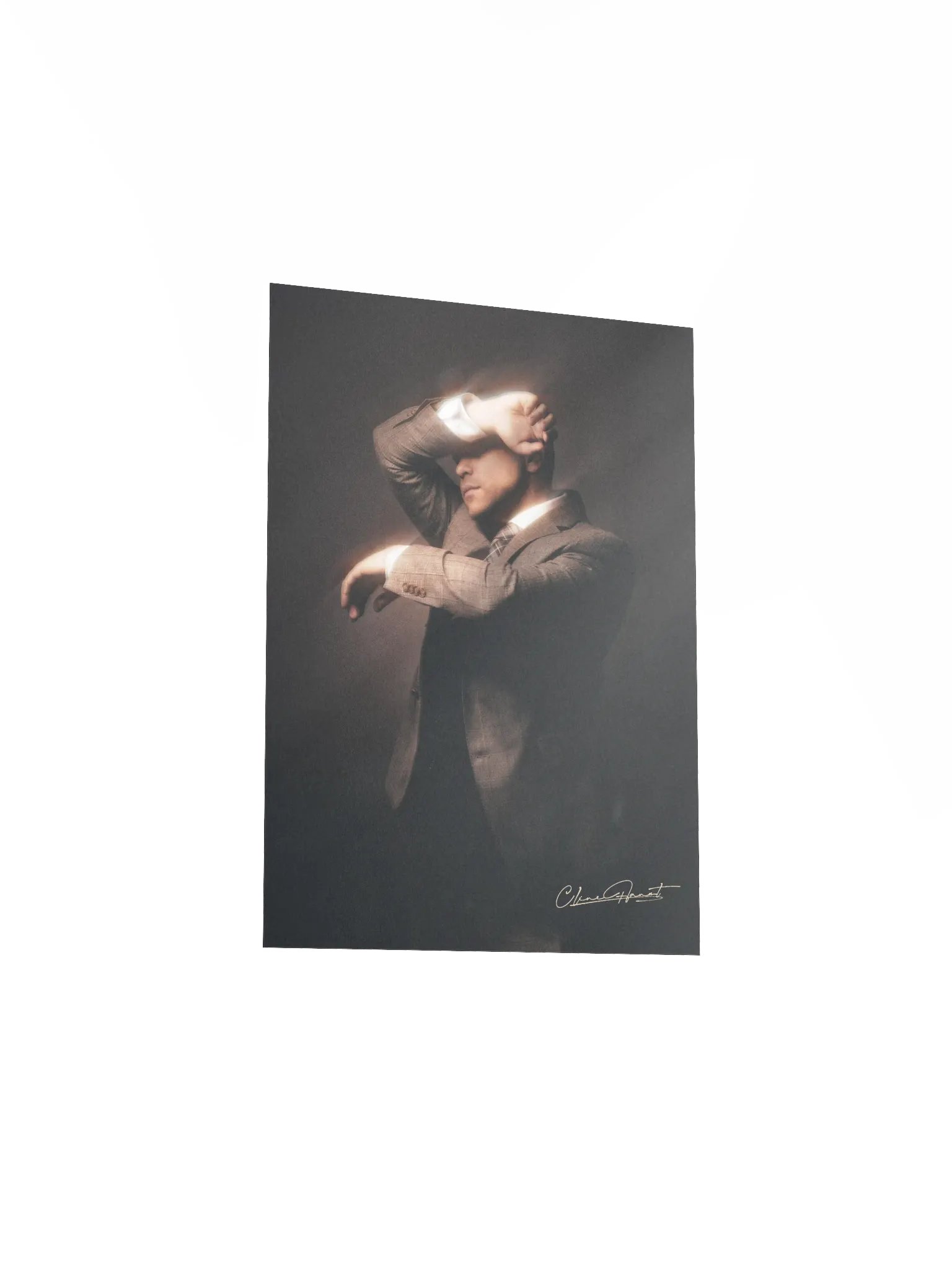 'Luminous Veil' Signature Poster product image (1)