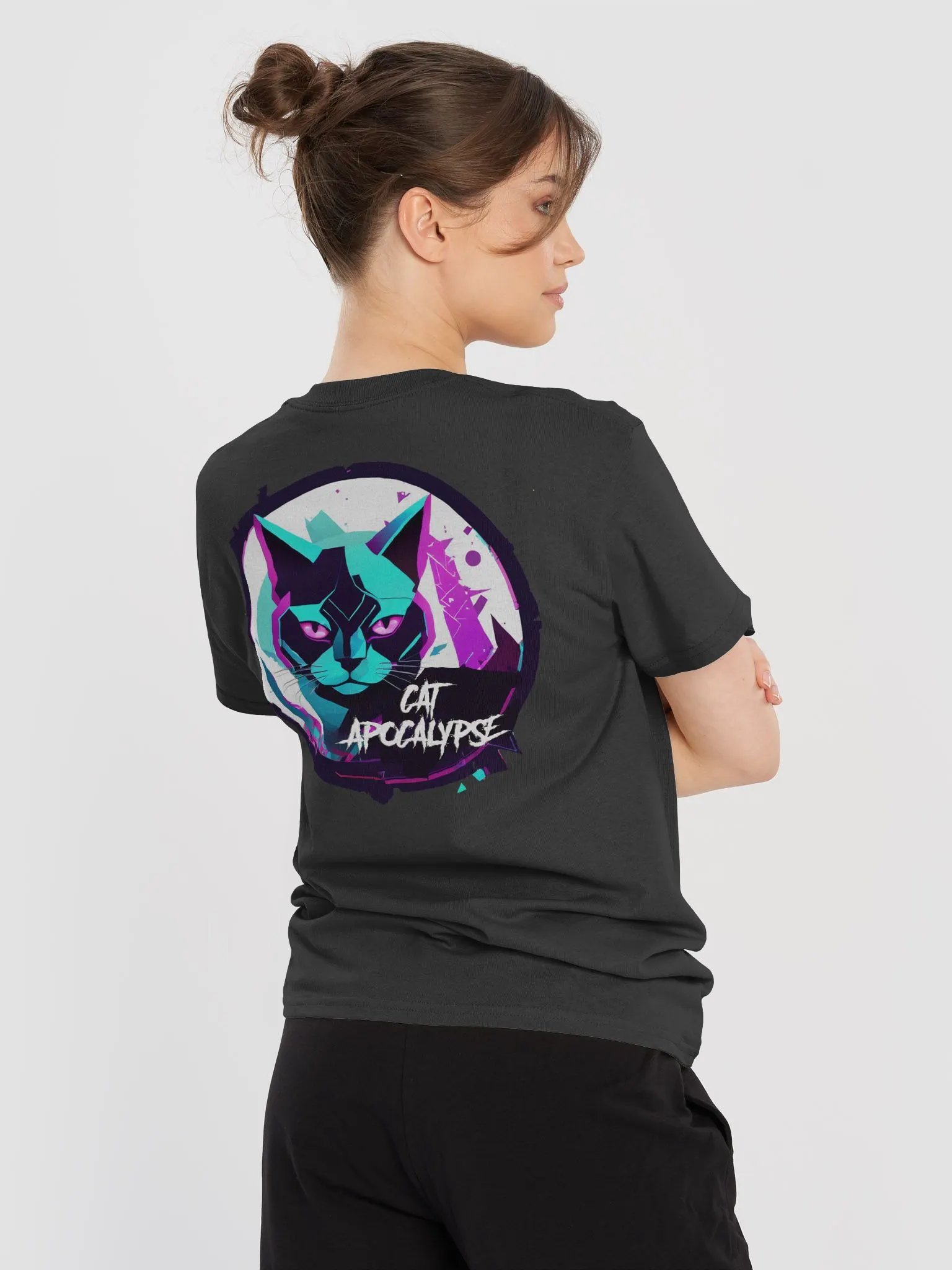 Cat Apocalypse T-shirt plus product image (72)
