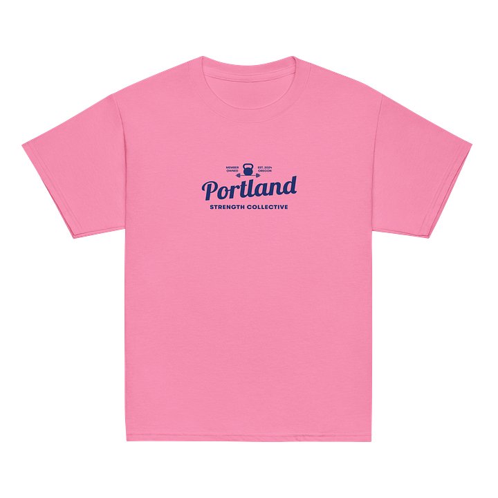 Kids PSC "Say Cheese" Tee (Blue Logo) product image (9)
