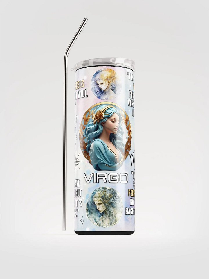 Celestial Virgo Stainless Steel Tumbler product image (2)