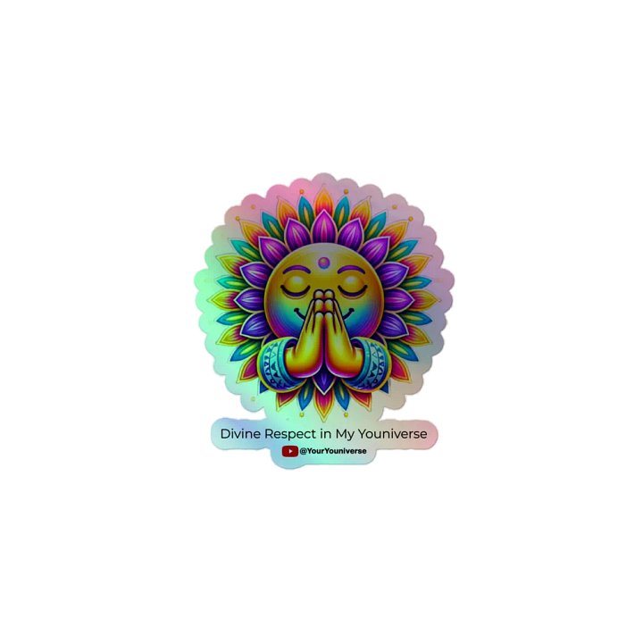 Divine Respect in My Youniverse Holographic Sticker Sheet product image (1)