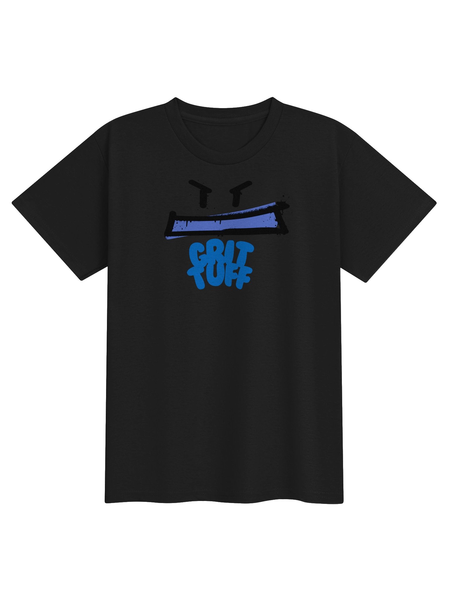 GRIT RUFF Blue Graffiti Youth Tee product image (4)