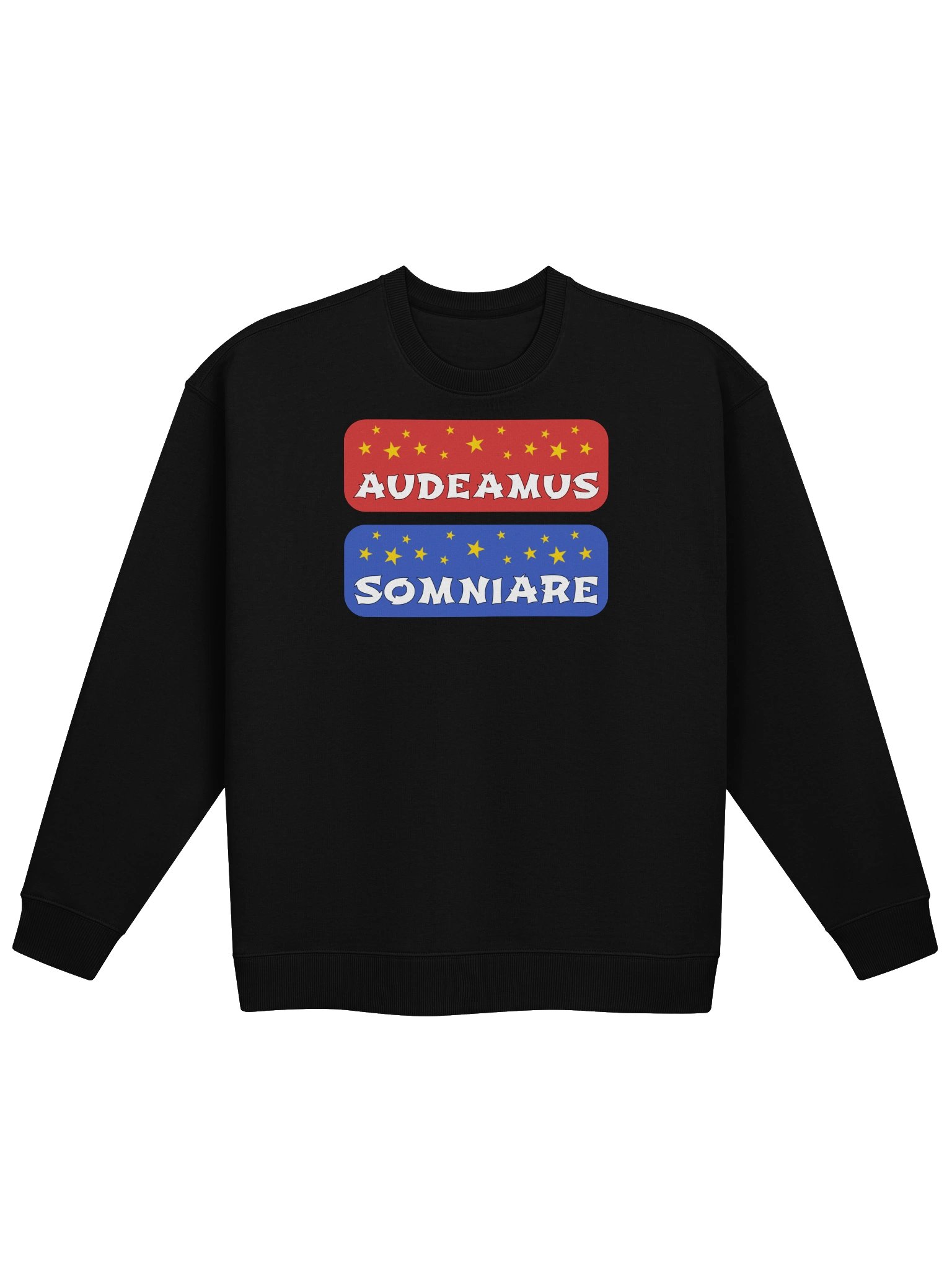 Let Us Dare To Dream In Latin Unisex Organic Cotton Blend Oversized Graphic Sweatshirt product image (1)