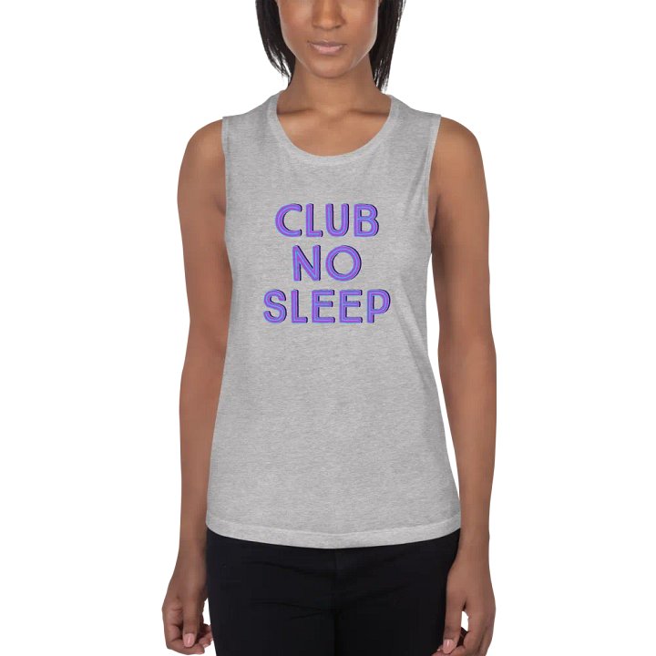 Club No Sleep - Flowy Muscle Tank product image (2)