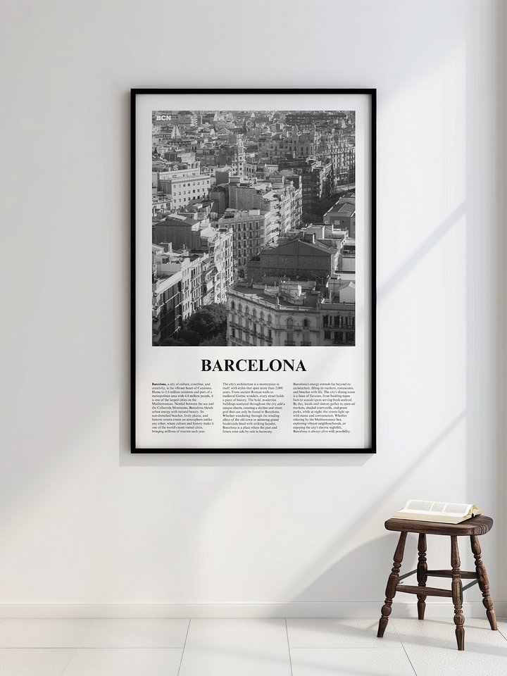 Barcelona 02 Newspaper Poster product image (2)