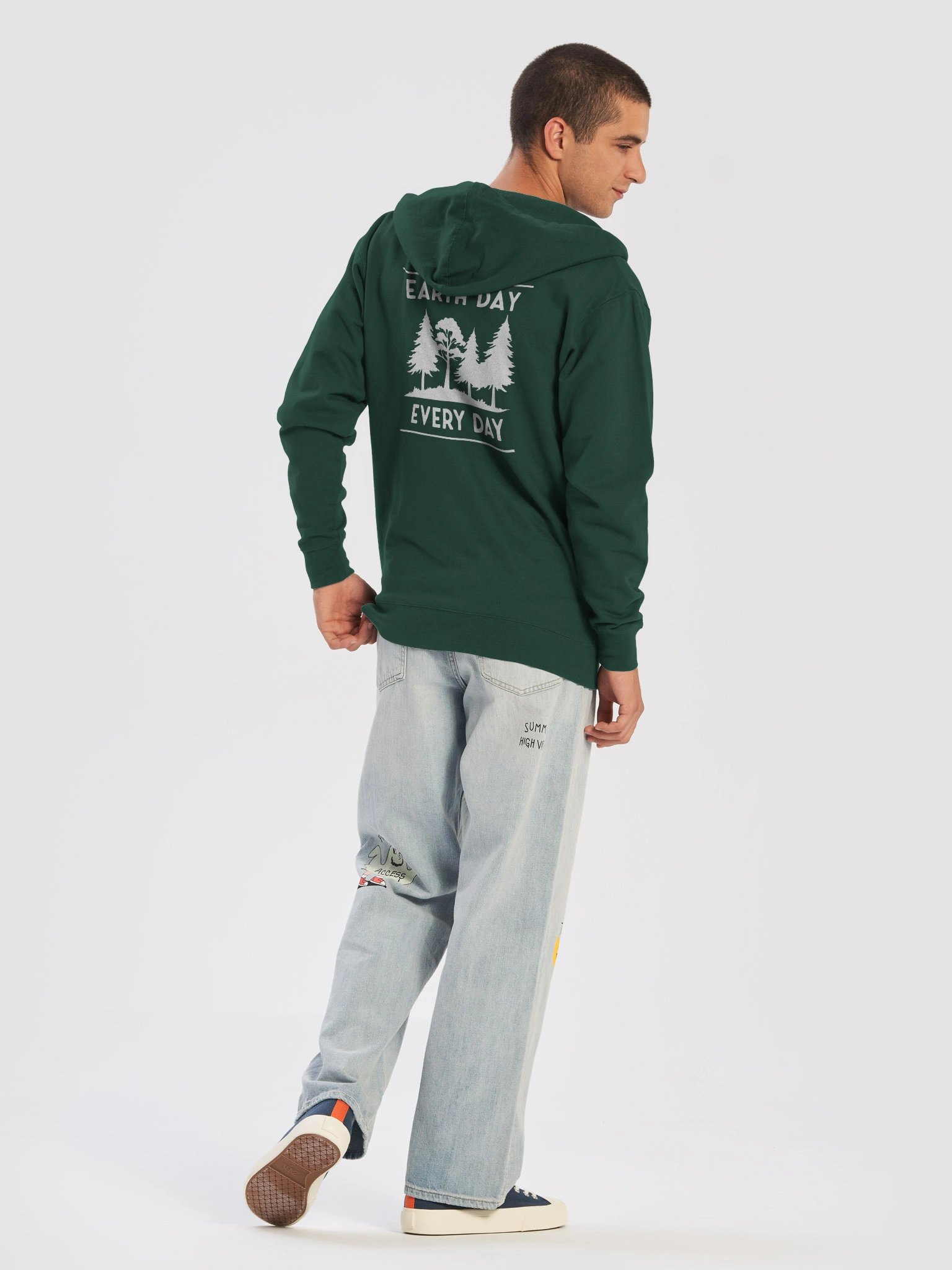 Everyday Earthday Zip Hoodie product image (6)