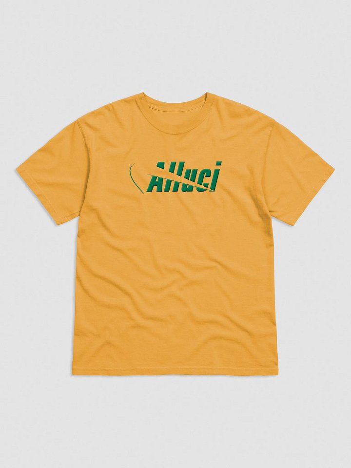 Alluci N1K3 C1TY Green Embroidered Tee product image (1)