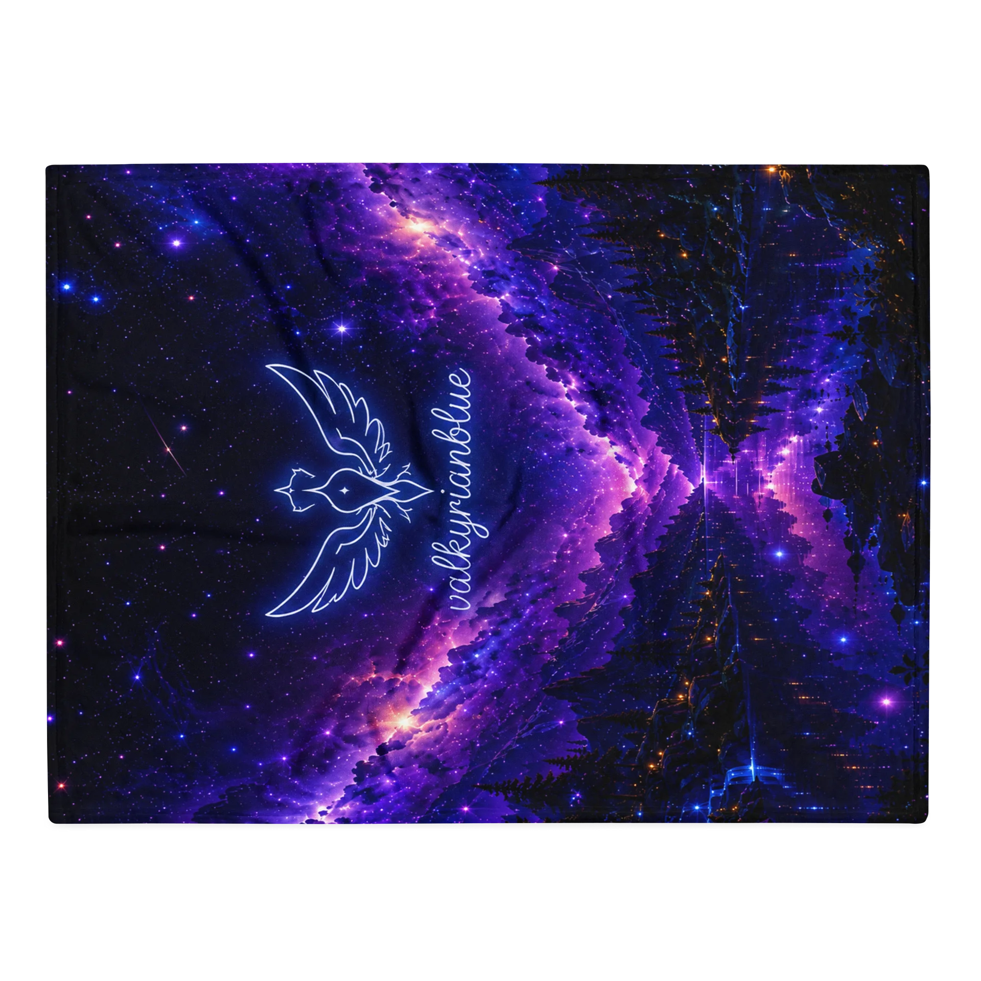 Valkyrianblue Logo Throw Blanket product image (1)